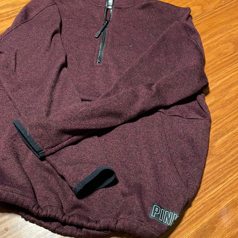Pink hoodie